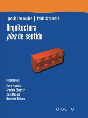 cover image of Arquitectura plus de sentido